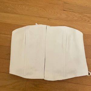 White Corset top